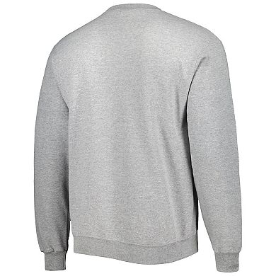 Men's Champion Heather Gray NC State Wolfpack High Motor Pullover Sweatshirt