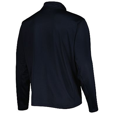 Men's Dunbrooke Navy Dallas Cowboys All-Star Tech Quarter-Zip Top