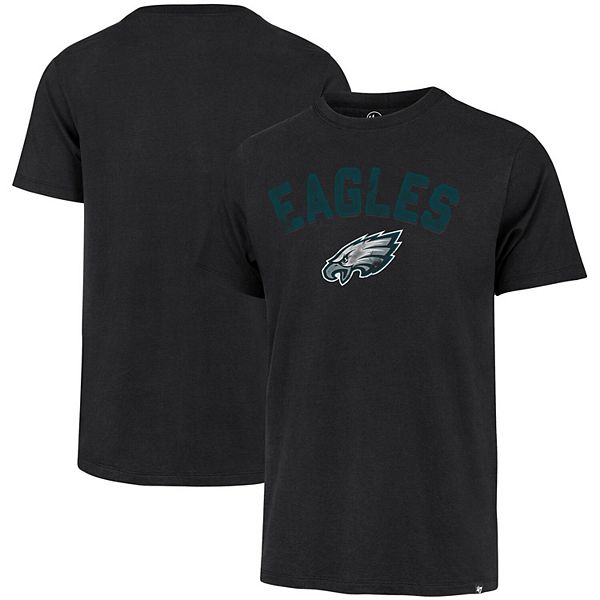 Men's '47 Black Philadelphia Eagles All Arch Franklin T-Shirt