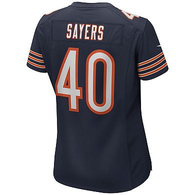 Women's Nike Gale Sayers Navy Chicago Bears Game Retired Player Jersey