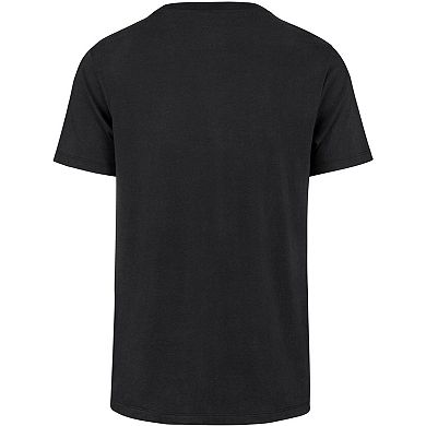 Men's '47 Black Baltimore Ravens Wordmark Rider Franklin T-Shirt