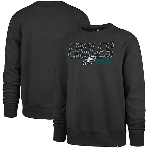 47 Men's Philadelphia Eagles Pack House Black Pullover Hoodie