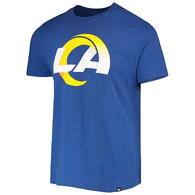 Men's '47 Royal Los Angeles Rams Imprint Super Rival T-Shirt