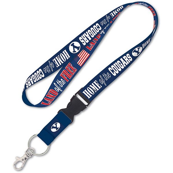 BYU Cougars WinCraft Multi-Use Lanyard With Detachable Buckle