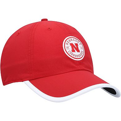 Men's '47 Scarlet Nebraska Huskers Microburst Clean Up Adjustable Hat