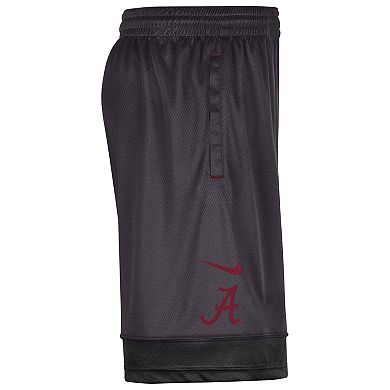 Men's Nike Charcoal Alabama Crimson Tide Performance Fast Break Shorts