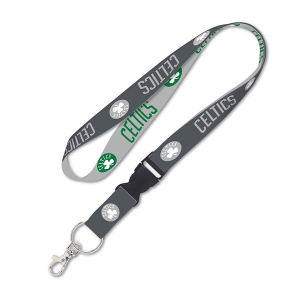 WinCraft Boston Celtics Charcoal Buckle Lanyard