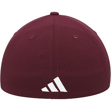 Men's adidas Maroon Mississippi State Bulldogs Vault Slouch Flex Hat