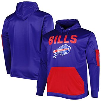 Men's Fanatics Branded Royal Buffalo Bills Pullover Hoodie