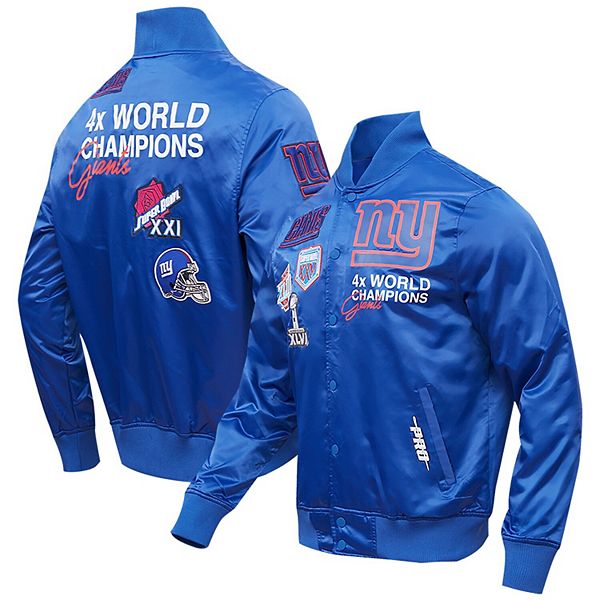 New York Giants Mens Full-Zip Jacket, Mens Pullover Jacket, Varsity Jackets