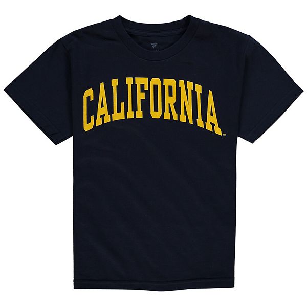 Youth Fanatics Branded Navy Cal Bears Basic Arch T Shirt 