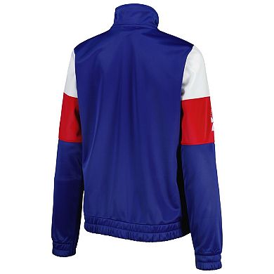 Women's G-III 4Her by Carl Banks Royal Philadelphia 76ers Change Up Full-Zip Track Jacket