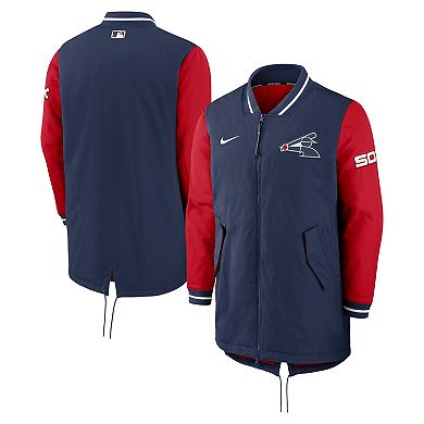 Men's Nike Navy Chicago White Sox Dugout Performance Full-Zip Jacket