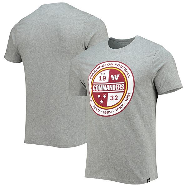 Washington Football Team Commanders W Logo T-shirt