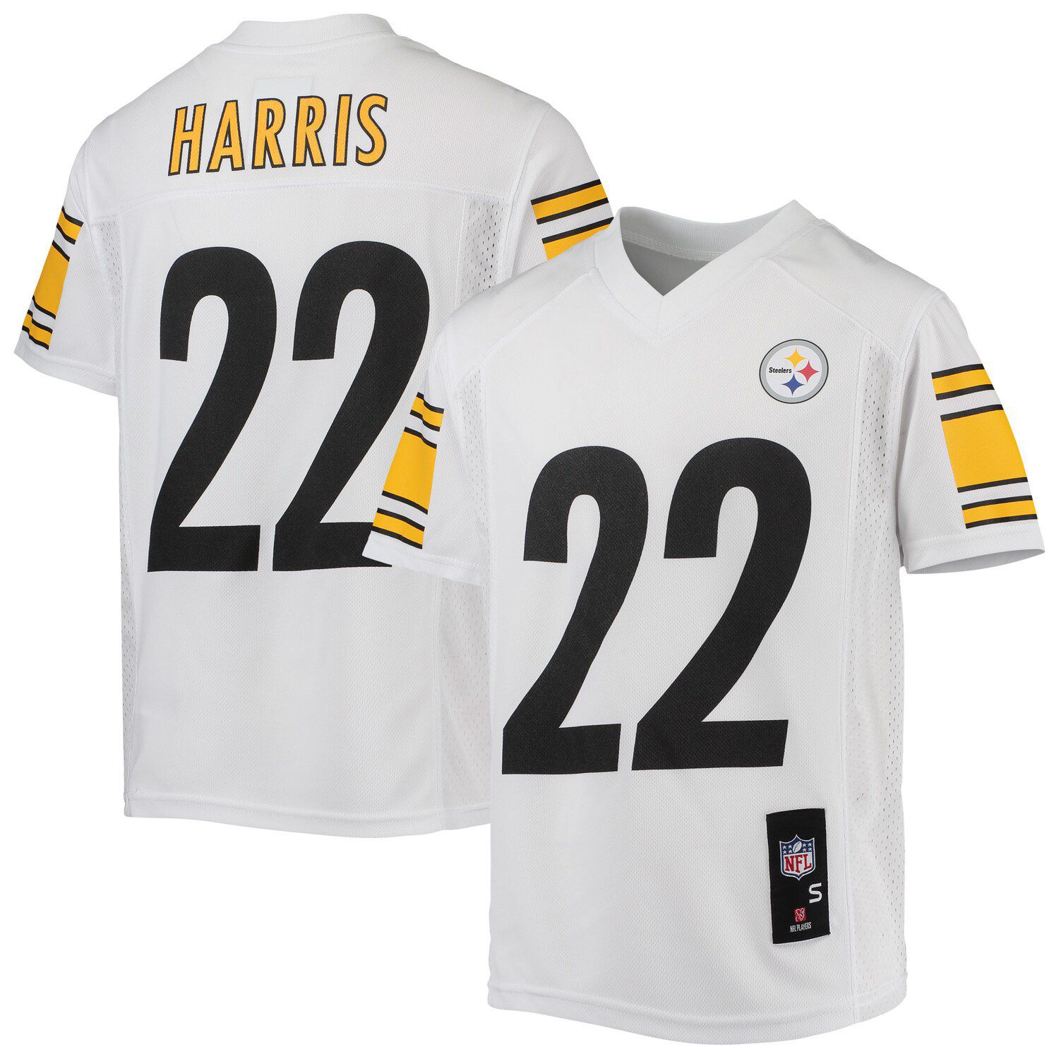 Men's Nike Najee Harris Black Pittsburgh Steelers Rflctv Limited Jersey Size: Medium