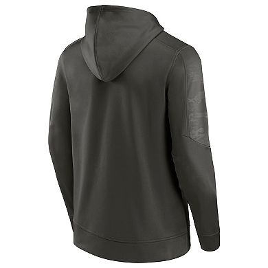 Men's Fanatics Branded Olive Oklahoma Sooners OHT Military Appreciation Guardian Pullover Hoodie