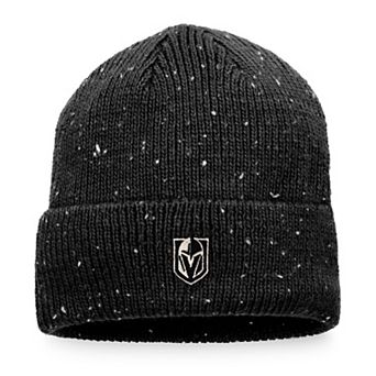 Men's Fanatics Branded Black Vegas Golden Knights Authentic Pro Rink Pinnacle Cuffed Knit Hat