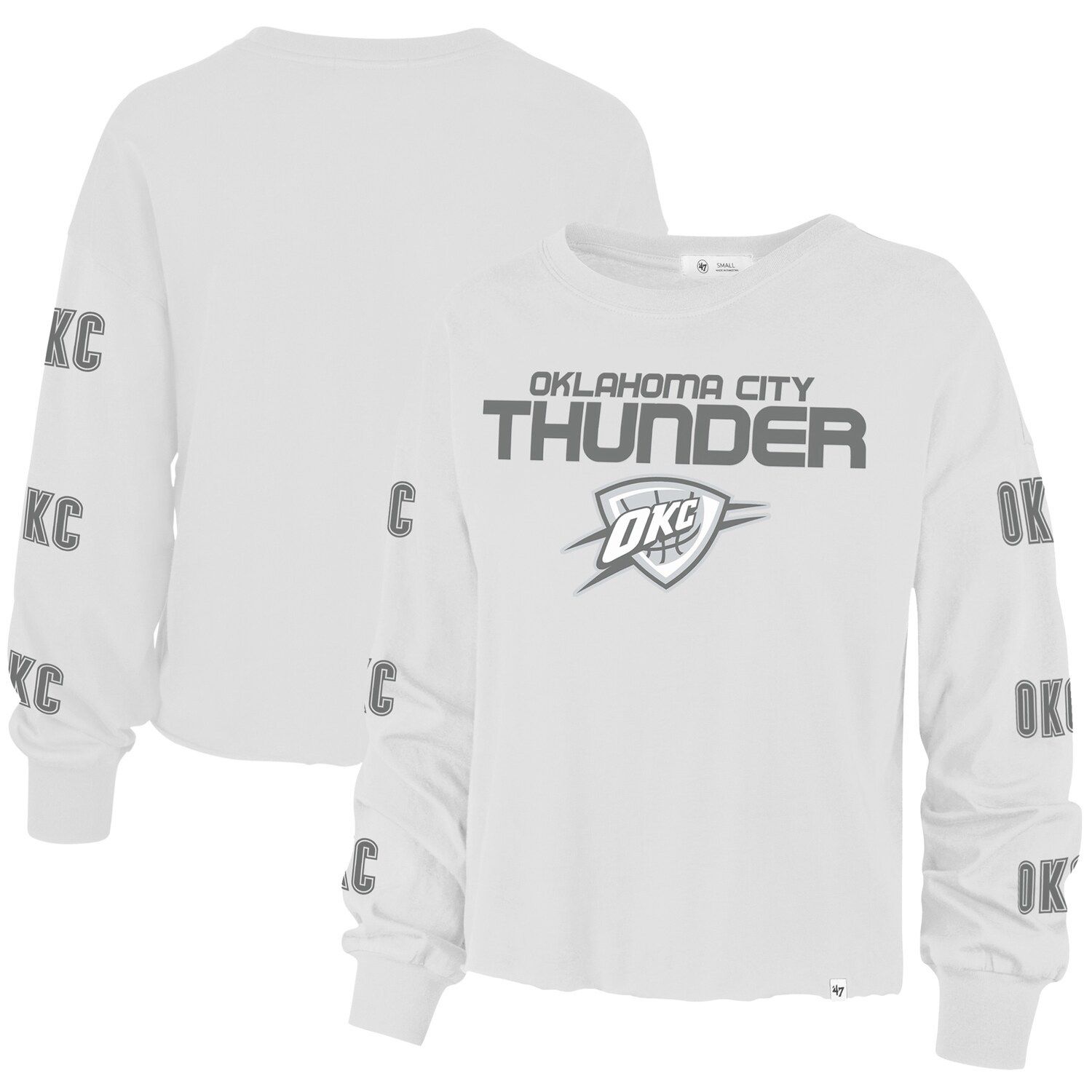 Oklahoma City Thunder Mono Logo Crew Sweatshirt - Mens - Big and Tall