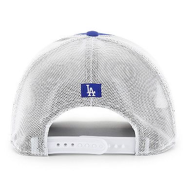 Men's '47 Royal/White Los Angeles Dodgers Spring Training Burgess Trucker Snapback Hat