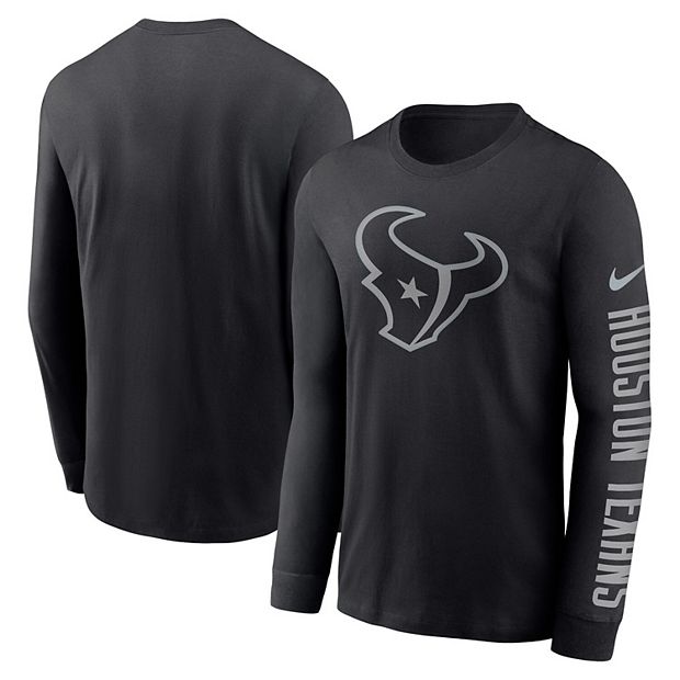 Nike Men's Houston Texans Reflective Black T-Shirt