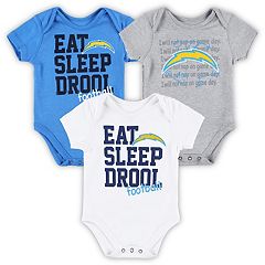 NFL, One Pieces, 2 Month Baby Chargers Jersey Onesie