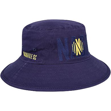 Men's New Era Navy Nashville SC Kick Off Bucket Hat