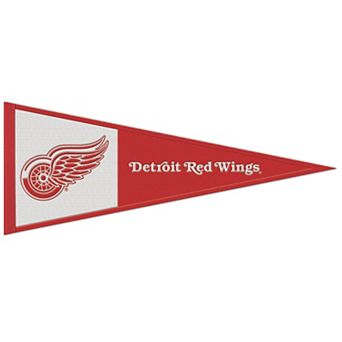 "WinCraft Detroit Red Wings 13"" x 32"" Wool Primary Logo Pennant"