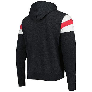 Men's '47 Heathered Black Tampa Bay Buccaneers Premier Nico Pullover Hoodie