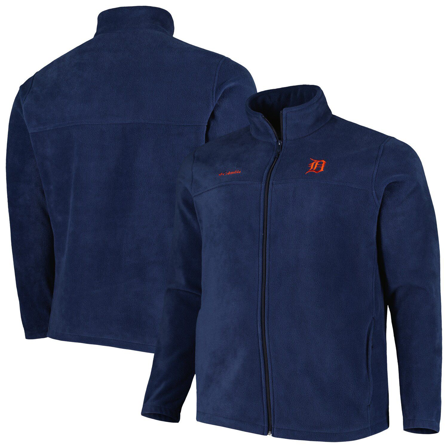 Men's Houston Astros Columbia Navy Steens Mountain Half-Snap Jacket