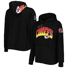 Kansas City Chiefs Cuce Women's Running Back Fleece Cropped Sweatshirt -  Black