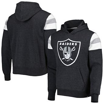 Men's '47 Black Las Vegas Raiders Premier Nico Pullover Hoodie