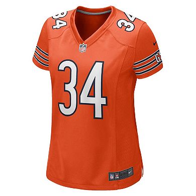 Women's Nike Walter Payton Orange Chicago Bears Retired Player Jersey