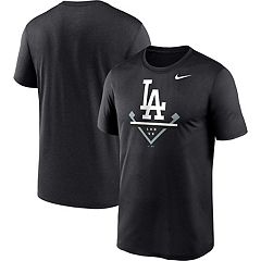 Men's Nike Black Los Angeles Dodgers Local Nickname Skyline T-Shirt