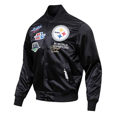 steelers super bowl varsity jacket