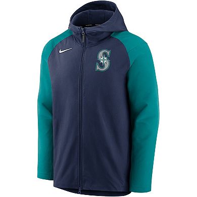 Men's Nike Navy/Aqua Seattle Mariners Authentic Collection Performance ...