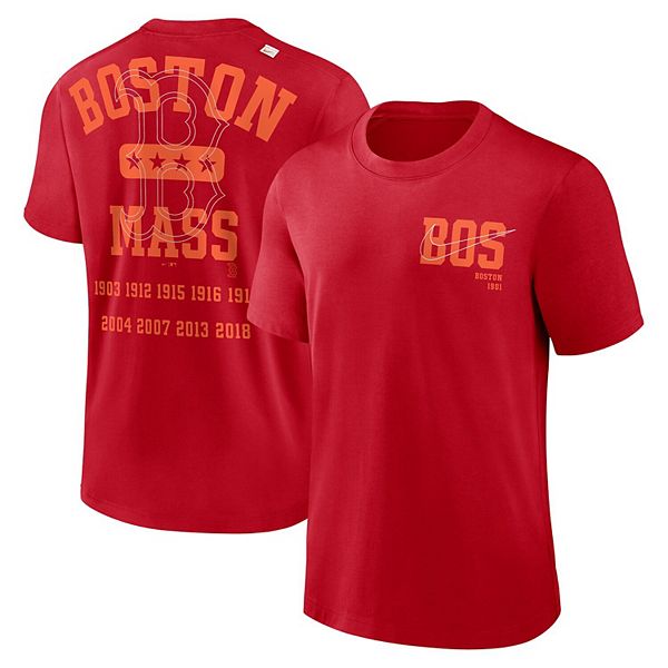 Men's Nike Red Boston Red Sox Statement Game Over T-Shirt
