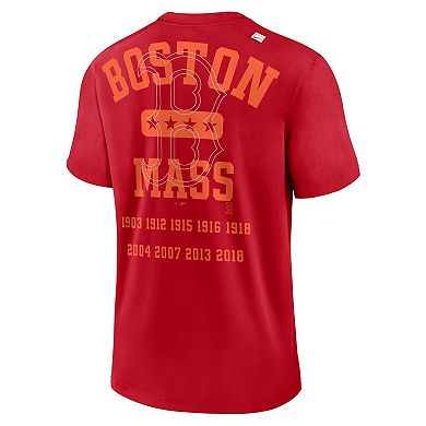 Men's Nike Red Boston Red Sox Statement Game Over T-Shirt