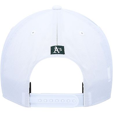 Men's '47 White Oakland Athletics Downburst Hitch Snapback Hat