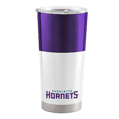 Charlotte Hornets 20oz. Colorblock Stainless Steel Tumbler