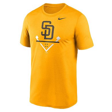 Men's Nike Gold San Diego Padres Icon Legend T-Shirt