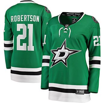 Women's Fanatics Branded Jason Robertson Kelly Green Dallas Stars 2017/18 Home Breakaway Jersey