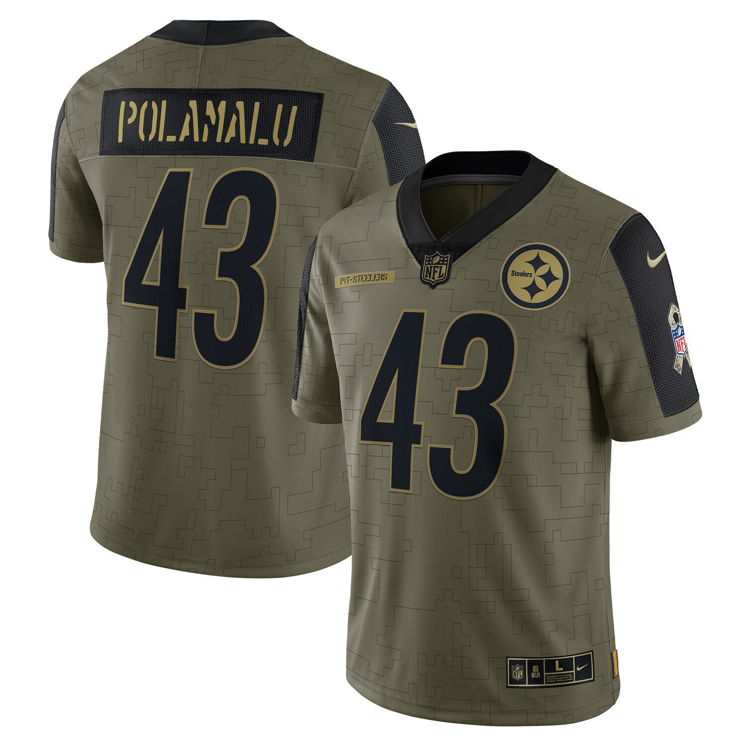 Split Home & Away Legacy Troy Polamalu Pittsburgh Steelers Home 2005 Jersey  - Shop Mitchell & Ness Authentic Jerseys and Replicas Mitchell & Ness  Nostalgia Co.