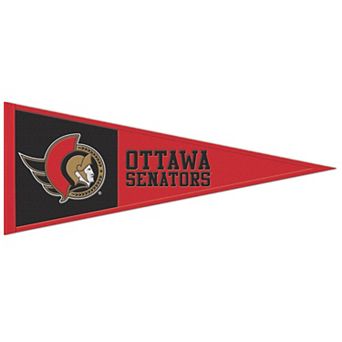 "WinCraft Ottawa Senators 13"" x 32"" Wool Primary Logo Pennant"