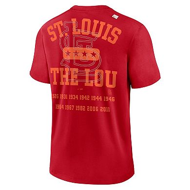 Men's Nike Red St. Louis Cardinals Statement Game Over T-Shirt