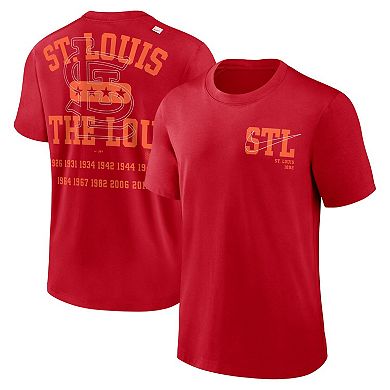 Men's Nike Red St. Louis Cardinals Statement Game Over T-Shirt