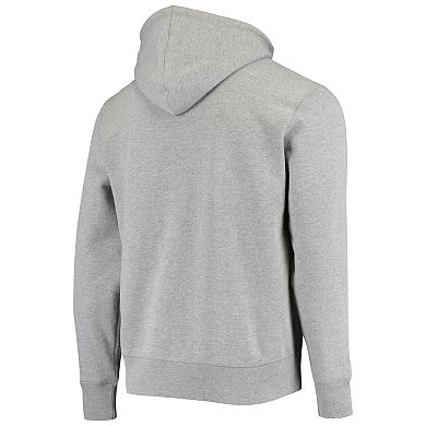 Men's '47 Heathered Gray Arizona Cardinals Bevel Pullover Hoodie