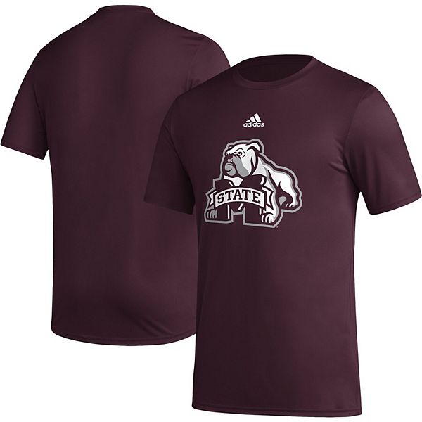 売れ筋商品|||アディダス Tシャツ トップス レディース Men's Maroon Mississippi State Bulldogs Football Practice AEROREADY Pregame T-shirt Maroon Men's adidas Maroon Mississippi State Bulldogs Basics