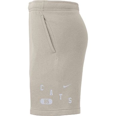 Men's Nike Cream Kentucky Wildcats Fleece Shorts