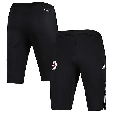 Men's adidas Black New England Revolution 2023 On-Field Training AEROREADY Half Pants
