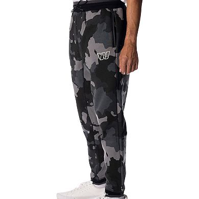 Unisex The Wild Collective Black Washington Commanders Camo Jogger Pants